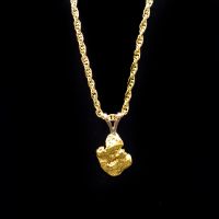 GOLD NUGGET PENDANT